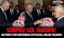 Sürpriz Gül Takdimi! AK Parti Toplantısında Duygusal Anlar Yaşandı