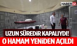 Uzun Süredir Kapalıydı! O Hamam Yeniden Açıldı