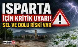 Isparta İçin Kritik Uyarı! Sel ve Dolu Riski Var