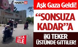 “Sonsuza Kadar”a İki Teker Üstünde Gittiler!