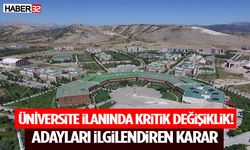 Üniversite İlanında Kritik Değişiklik! Adayları İlgilendiren Karar
