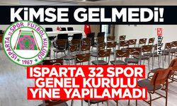 Isparta 32 Spor Genel Kurulu Yine Yapılamadı
