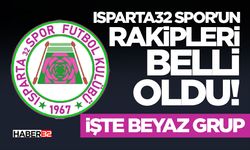 Isparta 32 Spor'un Rakipleri Belli Oldu!