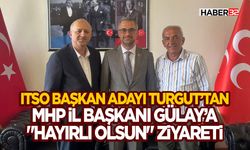 ITSO Başkan Adayı Turgut’tan MHP İl Başkanı Gülay’a "Hayırlı Olsun" Ziyareti