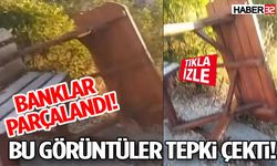 Banklar Parçalandı, Bu Görüntüler Tepki Çekti!