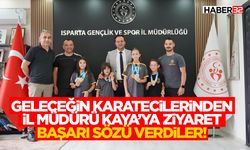 Geleceğin Karatecilerinden İl Müdürü Kaya’ya Ziyaret