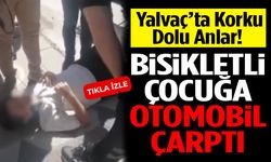 Bisikletli Çocuğa Otomobil Çarptı