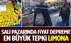 Salı Pazarında Fiyat Depremi! En Büyük Tepki Limona