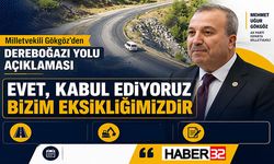 Milletvekili Gökgöz’den Dereboğazı Yolu Açıklaması