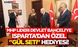 MHP Lideri Devlet Bahçeli’ye Özel "Gül Seti" Hediyesi!