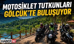 Motosiklet Tutkunları Gölcük'te Buluşuyor!