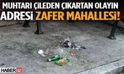 Muhtarı Çileden Çıkartan Olayın Adresi Zafer Mahallesi!