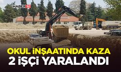 Okul İnşaatında Kaza: 2 İşçi Yaralandı