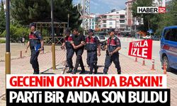Gecenin Ortasında Baskın! Parti Bir Anda Son Buldu