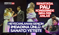 Isparta’da PAU Konserinde Sıra Dışı Anlar