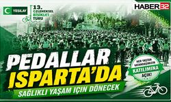 Pedallar Isparta’da Sağlıklı Yaşam İçin Dönecek