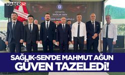 Sağlık-Sen’de Mahmut Ağun Güven Tazeledi!