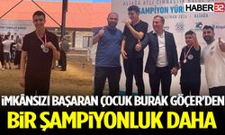 İmkânsızı Başaran Çocuk Burak Göçer'den Bir Şampiyonluk Daha