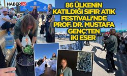 86 ülkenin katıldığı Sıfır Atık Festivali'nde Prof. Dr. Mustafa Genç'ten iki eser