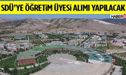 Sdü’ye Öğretim Üyesi Alımı Yapılacak