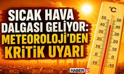 Sıcak Hava Dalgası Geliyor: Meteoroloji’den Kritik Uyarı
