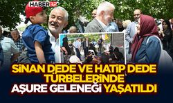 Sinan Dede ve Hatip Dede türbelerinde aşure geleneği yaşatıldı