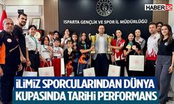 İlimiz Sporcularından Dünya Kupasında Tarihi Performans