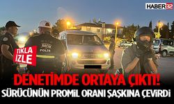Denetimde Ortaya Çıktı! Sürücünün Promil Oranı Şaşkına Çevirdi