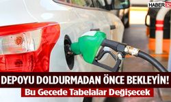 Depoyu Doldurmadan Önce Bekleyin!