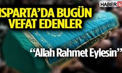Isparta'da Bugün (20 Haziran 2026) vefat edenler