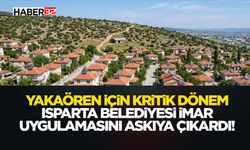 Isparta Belediyesi İmar Uygulamasını Askıya Çıkardı!
