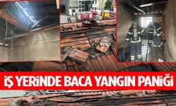 İş Yerinde Baca Yangın Paniği!