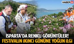 Isparta’da Renkli Görüntüler! Festivalin İkinci Gününe Yoğun İlgi