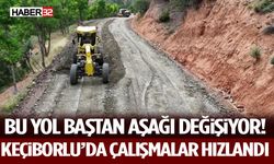 Bu Yol Baştan Aşağı Değişiyor! Keçiborlu’da Çalışmalar Hızlandı