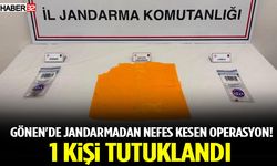 Gönen'de Jandarmadan Nefes Kesen Operasyon! 1 Kişi Tutuklandı