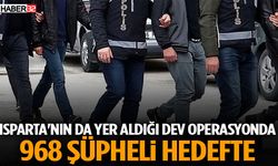 968 Şüpheli Hakkında Eş Zamanlı Operasyon Başlatıldı