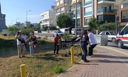 Manavgat'ta ticari taksi ile otomobil çarpıştı: 4 yaralı