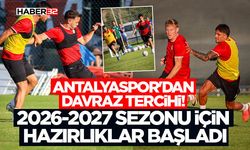 Antalyaspor'dan Davraz Tercihi!