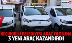 Keçiborlu Belediyesi Araç Filosuna 3 Yeni Araç Kazandırdı