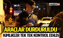 Araçlar Durduruldu, Kimlikler Tek Tek Kontrol Edildi