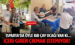 Isparta'da Öyle Bir Çay Ocağı Var Ki... İçeri Giren Çıkmak İstemiyor!