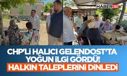 CHP'li Halıcı Gelendost'ta Yoğun İlgi Gördü!