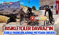Bisikletçiler Davraz’ın Zorlu Parkurlarına Meydan Okudu