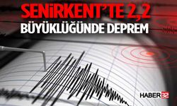 Isparta Senirkent’te 2,2 Büyüklüğünde Deprem