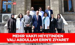 Mehir Vakfı Heyetinden Vali Abdullah Erin’e Ziyaret