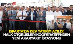 Halk Otobüsleri Kooperatifi'nden Yeni Akaryakıt İstasyonu
