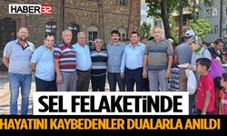 Sel Felaketinde Hayatını Kaybedenler Dualarla Anıldı
