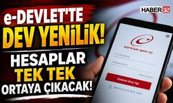 E-Devlet’e Yeni Özellik Geldi: Hesaplar Tek Tek Ortaya Çıkacak