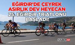 Eğirdir’de Çeyrek Asırlık Dev Heyecan: 25. Eğirdir Triatlonu Başladı!
