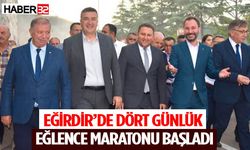 Eğirdir’de Dört Günlük Şölen Başladı